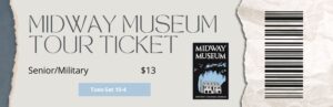 Museum Tour Ticket-Senior/Military